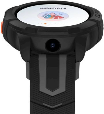 Смарт-часы ELARI KidPhone 4G Wink,  1.3",  черный/черный [kidphone 4g wink black]