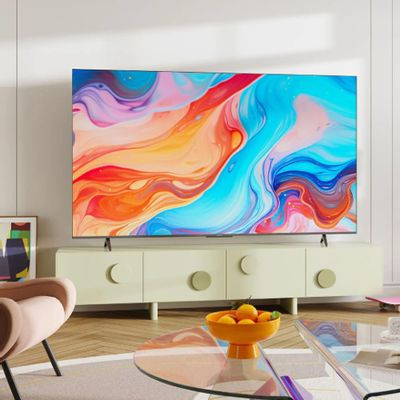 50" Телевизор TCL 50V6B, 4K Ultra HD, черный, СМАРТ ТВ, Google TV