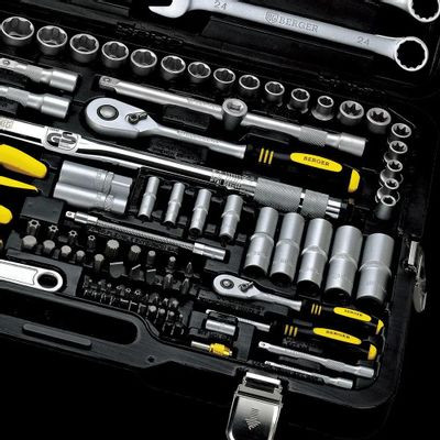 Набор инструментов BERGER BG141-1214,  141 предмет