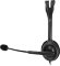 Гарнитура Logitech H111,  для контактных центров, накладные,  проводные, серый  [981-000594]