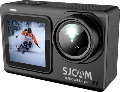 Экшн-камера SJCAM SJ8-DUALSCREEN 4K,  WiFi,  черный [sjcam-sj8-dualscreen]