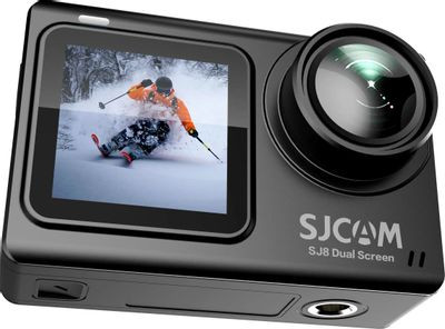 Экшн-камера SJCAM SJ8-DUALSCREEN 4K,  WiFi,  черный [sjcam-sj8-dualscreen]