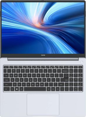 Ноутбук TECNO MegaBook T16 16", 2024, IPS, Intel Core i5 13420H 2.1ГГц, 8-ядерный, 16ГБ LPDDR4x, 512ГБ SSD,  Intel UHD Graphics, без операционной системы, серебристый [t16ra-nes0]