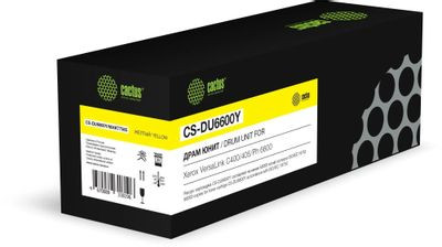 Блок фотобарабана Cactus CS-DU6600Y 604K77585 желтый цв:60000стр. для Xerox VersaLink C400/405/Phase