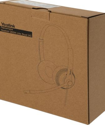 Гарнитура Yealink UH34 Lite Dual UC черный