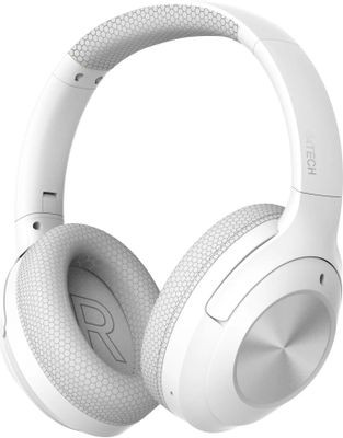 Наушники A4TECH Fstyler BH220, Bluetooth, мониторные, белый [bh220 white]