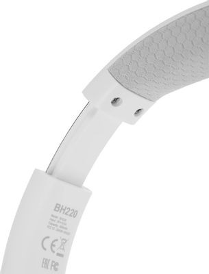 Наушники A4TECH Fstyler BH220, Bluetooth, мониторные, белый [bh220 white]