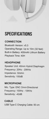 Наушники A4TECH Fstyler BH220, Bluetooth, мониторные, белый [bh220 white]