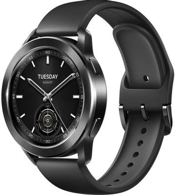Смарт-часы Xiaomi Watch S3,  1.43",  черный/черный [bhr7874gl]