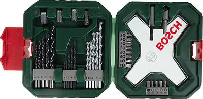 Набор бит и сверл Bosch X-line 34,  прямой,  34шт [2607010608]