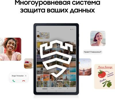 10.4" Планшет Samsung Galaxy Tab S6 Lite SM-P620 4/128 GB 1280 Wi-Fi, 2000 x 1200, Android 14, со стилусом, серый [sm-p620nzaecau]