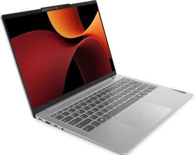 Ноутбук Lenovo IdeaPad Slim 5 14AHP9 14", 2024, OLED, AMD Ryzen 5 8645HS 4.3ГГц, 6-ядерный, 16ГБ LPDDR5x, 1ТБ SSD,  AMD Radeon  760M, без операционной системы, серый [83db001drk]