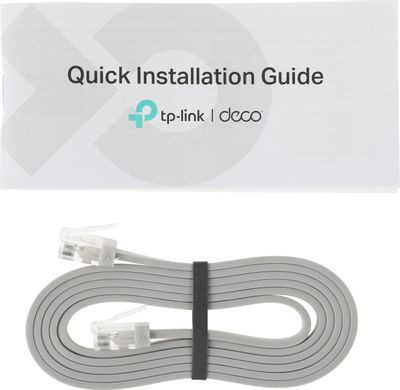 Бесшовный Mesh роутер TP-LINK Deco E4,  AC1200,  белый,  3 шт. в комплекте [deco e4(3-pack)]