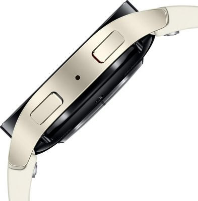 Смарт-часы Samsung Galaxy Watch 6 40мм,  1.3",  белый/золото белое [sm-r930nzeacis]