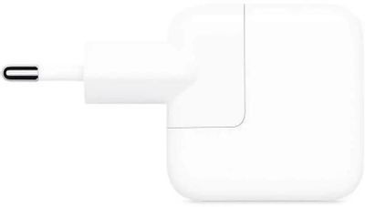 Сетевое зарядное устройство Apple MGN03ZM/A,  USB,  12Вт,  2A,  белый [mgn03zm/a_]