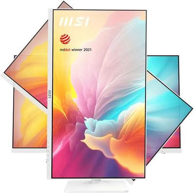 27" Монитор MSI Modern MD272QXPW,  2560x1440,  IPS,  100Гц,  1хHDMI,  1хDP,  1хType-С, белый [9s6-3pb19h-225]