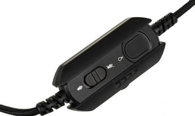Гарнитура игровая A4TECH Bloody G350,  для компьютера, мониторные,  проводные, черный  [g350  usb/ black]