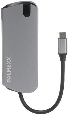 Хаб (разветвитель) PALMEXX PX/HUB-076, серый