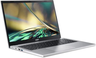 Ноутбук Acer Aspire 3 A315-510P-30EA 15.6", TN, Intel Core i3 N305 1.8ГГц, 8-ядерный, 8ГБ LPDDR5, 256ГБ SSD,  Intel UHD Graphics, без операционной системы, серебристый [nx.kdher.002]