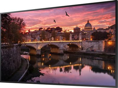 Панель Samsung QB65B 65", черный [lh65qbbebgcxci]