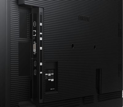 Панель Samsung QB65B 65", черный [lh65qbbebgcxci]