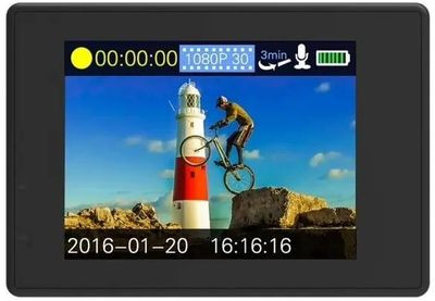 Экшн-камера SJCAM SJ4000-DS (аквабокс),  4K,  WiFi,  черный [sjcam-sj4000-ds]