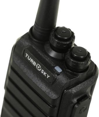 Рация Turbosky T8 16кан. до 9км компл.:1шт аккум. черный (13443)
