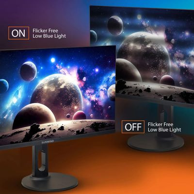 27" Монитор SunWind SUN-M27BA104, 2560x1440, IPS, 75Гц, 2хHDMI, 1хDP, черный 27" Монитор SunWind SUN-M27BA104, 2560x1440, IPS, 75Гц, 2хHDMI, 1хDP, черный