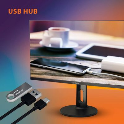 27" Монитор SunWind SUN-M27BA104, 2560x1440, IPS, 75Гц, 2хHDMI, 1хDP, черный 27" Монитор SunWind SUN-M27BA104, 2560x1440, IPS, 75Гц, 2хHDMI, 1хDP, черный
