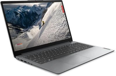 Ноутбук Lenovo IdeaPad 1 15AMN7 15.6", 2023, TN, AMD Ryzen 3 7320U 2.4ГГц, 4-ядерный, 8ГБ LPDDR5, 256ГБ SSD,  AMD Radeon  610M, без операционной системы, серый [82vg00mque]