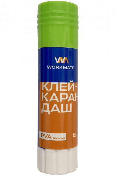 Клей-карандаш PVA Workmate, 15 г, 24 штуки