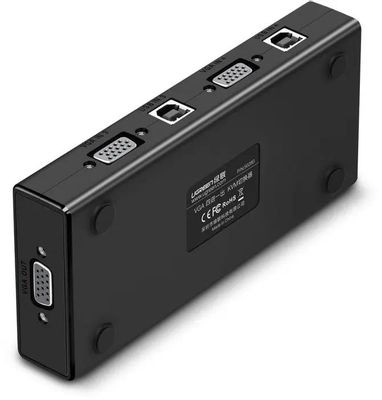 Хаб (разветвитель) UGREEN CM154, черный [50280]