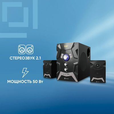 Колонки Bluetooth Oklick OK-441,  2.1,  черный [1086334]