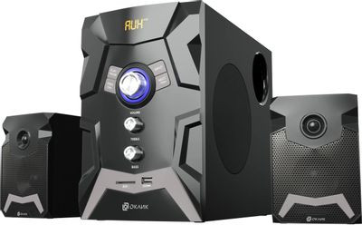 Колонки Bluetooth Oklick OK-441,  2.1,  черный [1086334]