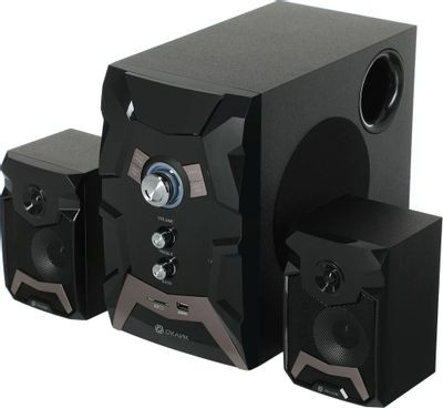 Колонки Bluetooth Oklick OK-441,  2.1,  черный [1086334]