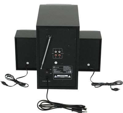 Колонки Bluetooth Oklick OK-441,  2.1,  черный [1086334]
