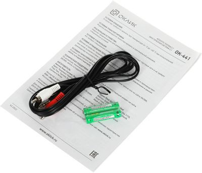 Колонки Bluetooth Oklick OK-441,  2.1,  черный [1086334]