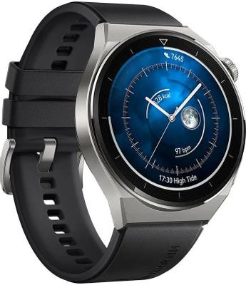 Смарт-часы Huawei Watch GT 3 Pro Odin-B19V,  46.6мм,  1.43",  черный/серый [55028473]