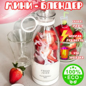 Портативный аккумуляторный блендер-бутылка Fresh Juice USB