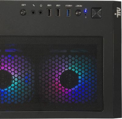 Компьютер iRU Game 710Z6GP,  Intel Core i9 12900F,  DDR4 32ГБ, 4ТБ,  1ТБ(SSD),  Intel GeForce RTX 3090 - 24 ГБ,  Free DOS,  черный [1722561]