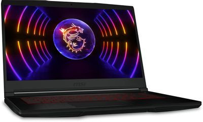 Ноутбук игровой MSI GF63 Thin 12UCX-1037XRU 15.6", IPS, Intel Core i5 12450H 2ГГц, 8-ядерный, 16ГБ DDR4, 256ГБ SSD,  NVIDIA GeForce  RTX 2050 - 4 ГБ, Free DOS, черный [9s7-16r821-1037]
