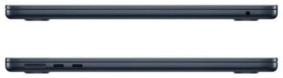 Ноутбук Apple MacBook Air A2681 13.6", IPS, Apple M2 8 core 3.5ГГц, 8-ядерный, 8ГБ 512ГБ SSD,  Mac OS, полночный [mly43b/a]