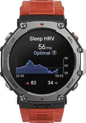 Смарт-часы AMAZFIT T-Rex 3 A2323, 48.5мм, 1.5", красный/темно-серый Смарт-часы AMAZFIT T-Rex 3 A2323, 48.5мм, 1.5", красный/темно-серый
