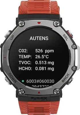 Смарт-часы AMAZFIT T-Rex 3 A2323, 48.5мм, 1.5", красный/темно-серый Смарт-часы AMAZFIT T-Rex 3 A2323, 48.5мм, 1.5", красный/темно-серый