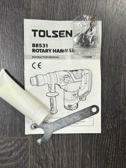Перфоратор промышленный TOLSEN 1500 Вт