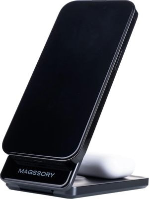 Беспроводное зарядное устройство MAGSSORY WCH004,  USB type-C,  22Вт,  3A,  черный