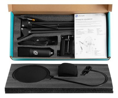 Микрофон Oklick SM-700G,  черный [1456135]