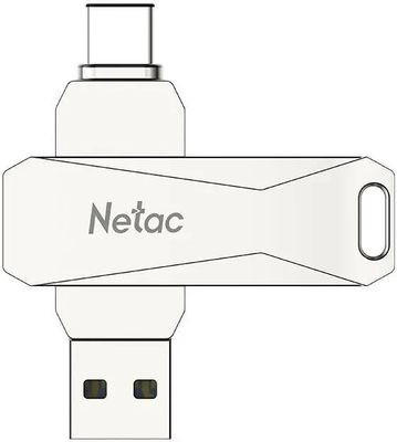 Флешка USB NETAC U782C 64ГБ, USB3.0, серый [nt03u782c-064g-30pn]