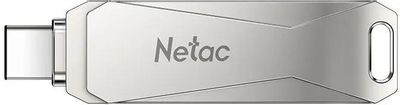 Флешка USB NETAC U782C 64ГБ, USB3.0, серый [nt03u782c-064g-30pn]