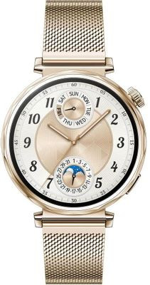 Смарт-часы Huawei Watch GT 5 Jana-B19M,  41.3мм,  1.32",  золотистый/золотистый [55020dgx]